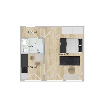 Helles Design-Appartement An Der Messe إسن المظهر الخارجي الصورة
