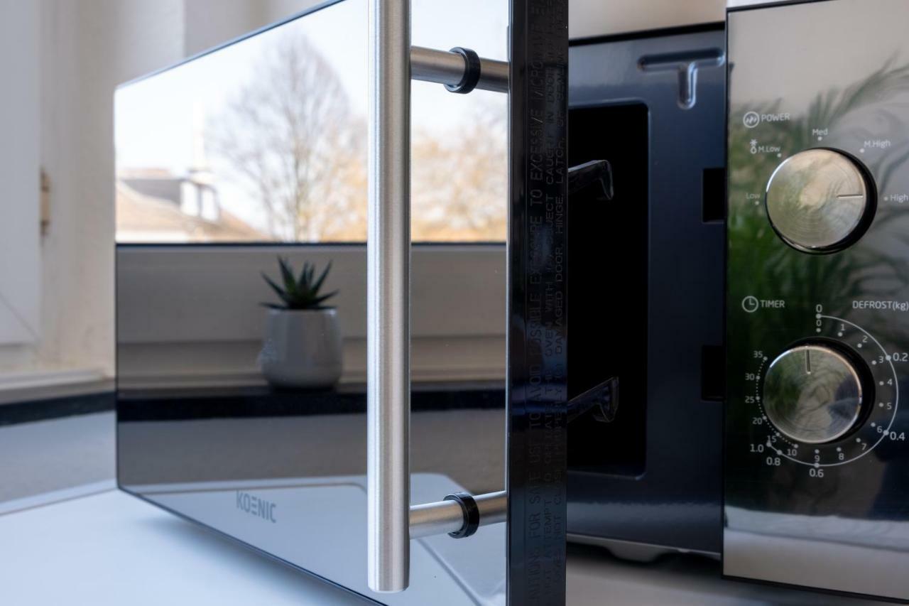 Helles Design-Appartement An Der Messe إسن المظهر الخارجي الصورة