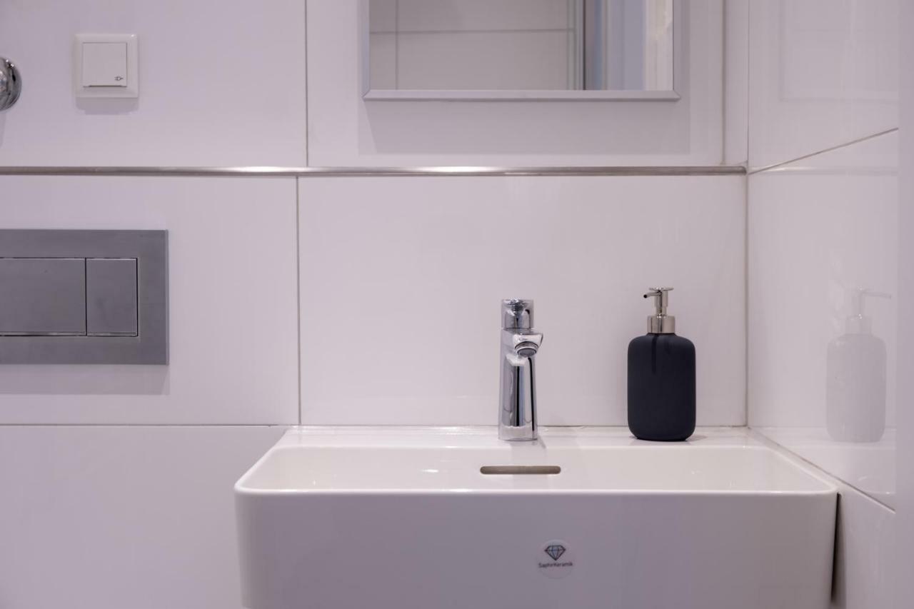 Helles Design-Appartement An Der Messe إسن المظهر الخارجي الصورة
